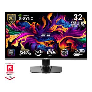Màn hình MSI MPG 322URX QD-OLED (31.5 inch/UHD/QD OLED/240Hz/0.03ms/USB-C 98W)