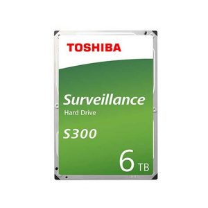 Ổ cứng HDD Toshiba camera 6TB 3.5" S300 24x7 6TB 5400RPM 256MB SATA  (HDWT860UZSVA)