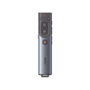 Bút trình chiếu Baseus Orange Dot AI Wireless Presenter (Red Laser)(Charging) Grey