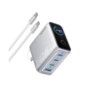 Củ sạc Anker Zolo 3C1A 140W (with USB-C Cable) Bạc (Silver) B2B_B2697J41