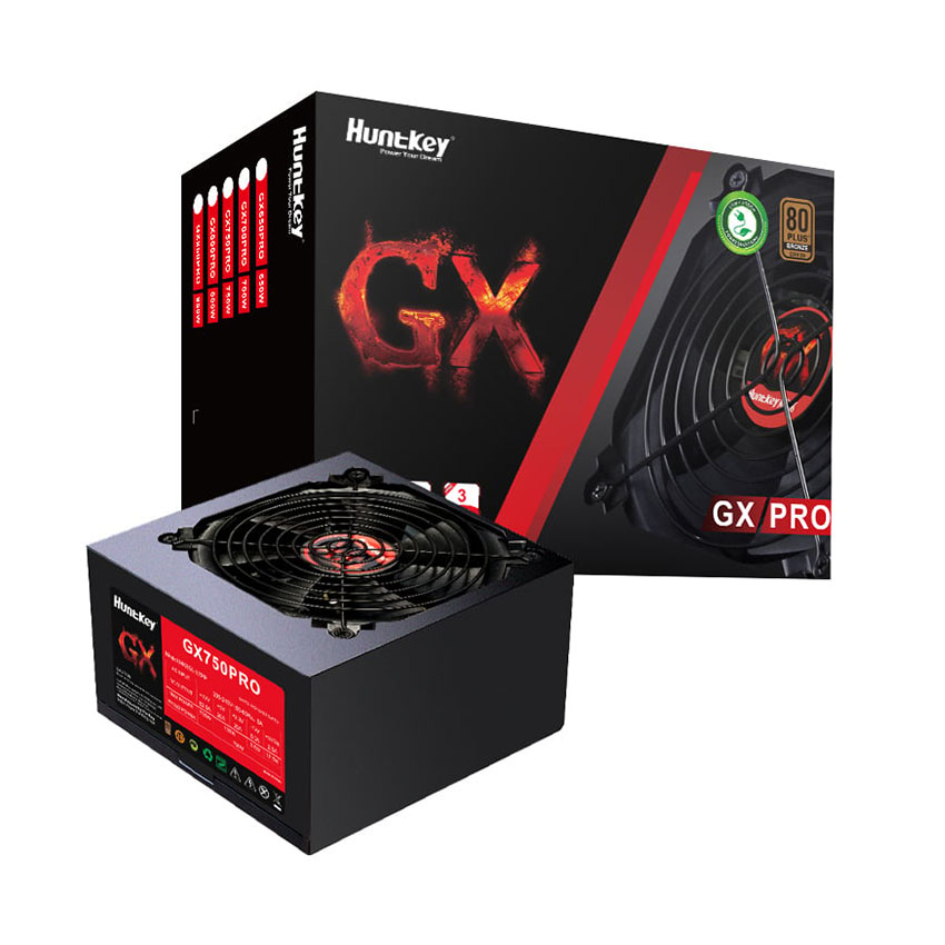 Nguồn HUNTKEY GX750 PRO - 750W (80+ Bronze)