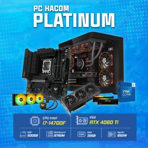 PC HACOM PLATINUM ( Intel i7 14700F/ VGA RTX 4060 Ti