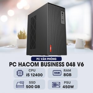 PC HACOM BUSINESS 048 V6 ( Intel i5 12400/8GB RAM /500GB SSD )