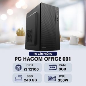 PC HACOM ECONOMY 004T ( Intel I3 12100 / 8GB RAM / 240GB SSD )