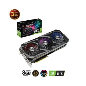 Card màn hình Asus ROG STRIX-RTX 3060 Ti-O8G-V2-GAMING - Cũ đẹp (Tray)