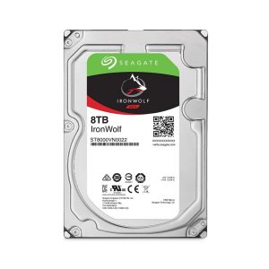 Ổ Cứng HDD SEAGATE IronWolf 8TB 3.5 inch, 7200RPM, SATA III, 256MB Cache (ST8000VN004)
