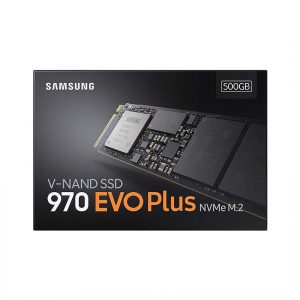 Ổ Cứng SSD Samsung 970 EVO Plus 500GB – M.2 2280 PCIe Gen3 x4 (Đọc 3500MB/s - Ghi 2300MB/s) - (MZ-V7S500BW)