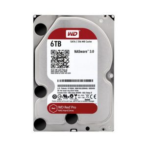 Ổ Cứng HDD WD 6TB Red Pro 3.5 inch, 7200RPM, SATA III, 256MB Cache (WD6003FFBX)