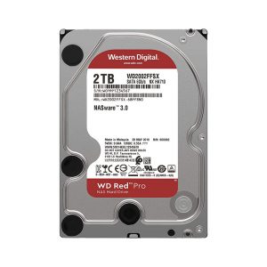 Ổ Cứng HDD WD 2TB Red Pro 3.5 inch, 7200RPM, SATA III, 64MB Cache (WD2002FFSX)
