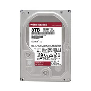 Ổ Cứng HDD WD 8TB Red Pro 3.5 inch, 7200RPM, SATA III, 128MB Cache (WD8003FFBX)
