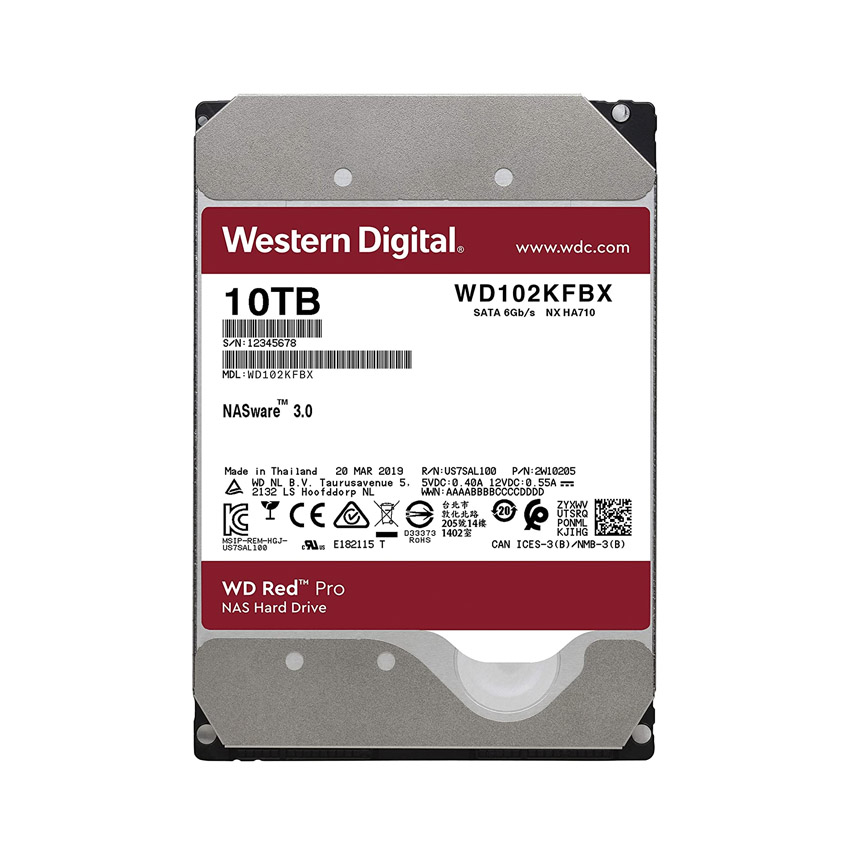 54499_____c___ng_hdd_wd_red_pro_10tb_3_5_inch_7200rpm Ổ Cứng HDD WD 10TB Red Pro 3.5 inch, 7200RPM, SATA III, 256MB Cache (WD102KFBX)