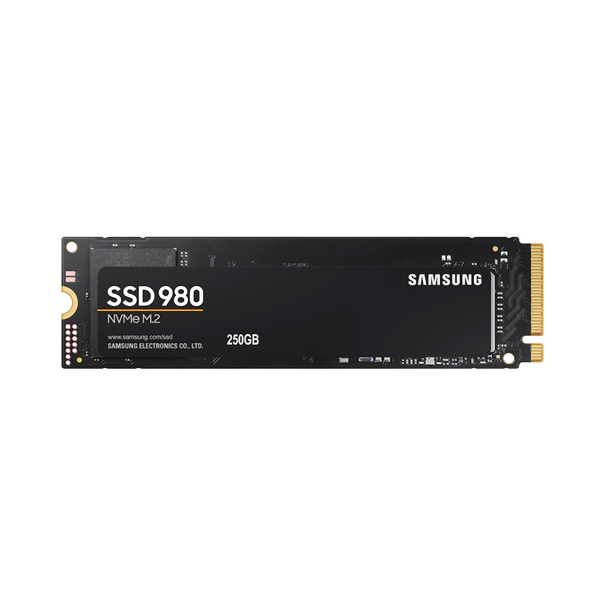 Ổ Cứng SSD Samsung 980 250GB – M.2 2280 PCIe Gen3 x4 (Đọc 2900MB/s - Ghi 1300MB/s) - (MZ-V8V250BW)
