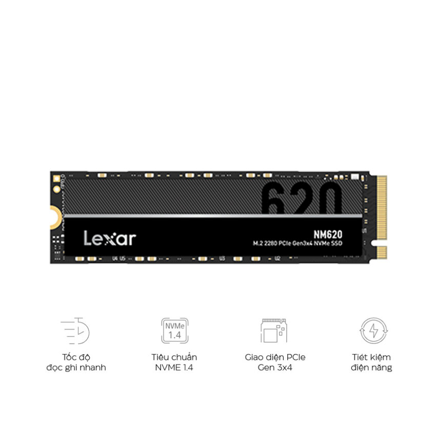 62254_o_cung_ssd_lexar_nm620_256gb_m2_2280_pcie_3_0x4_lnm620x256g_rnnng_2 Ổ Cứng SSD LEXAR NM620 256GB – M.2 2280 PCIe Gen3 x4 (Đọc 3000MB/s - Ghi 1300MB/s) - (LNM620X256G-RNNNG)