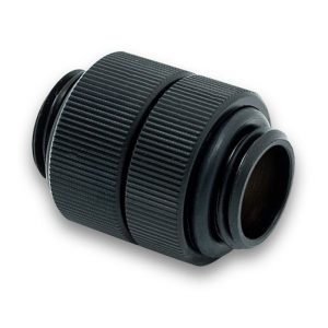 Fitting EK-AF Extender Rotary M-M G1/4 - Black (Hàng Thanh Lý)
