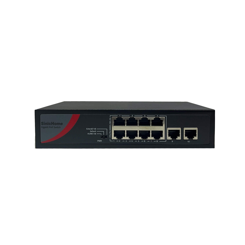 75531_switch_poe_sinichome_sn_5108p_fge_8_poe_2_uplink1000m_120w-1 Switch POE SinicHome SN-5108P-FGE/8 POE/ 2 uplink1000M/120W