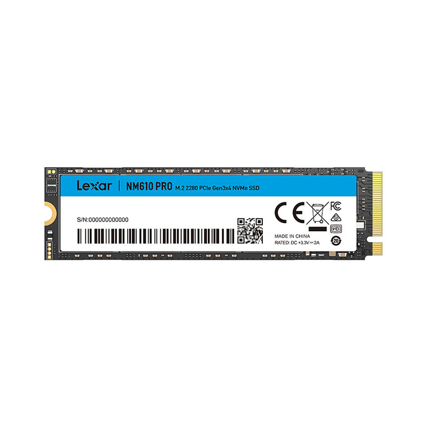 76412_o_cung_ssd_lexar_nm610_pro_250gb_m_2_2280_pcie_3__2_ Ổ Cứng SSD LEXAR NM610 Pro 250GB – M.2 2280 PCIe Gen3 x4 (Đọc 3000MB/s - Ghi 850MB/s) - (LNM610P250G-RNNNG)
