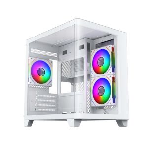 Vỏ case XIGMATEK PANO M NANO ARTIC 3GF (ATX/Màu trắng/3fan)
