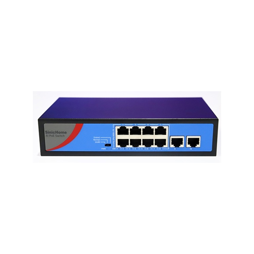 89259_switch_poe_sinichome_sinic_3108poe_8_poe_2_uplink_100m_ Switch POE SinicHome SINIC-3108POE/8 POE/ 2 UPLINK/100M/96W