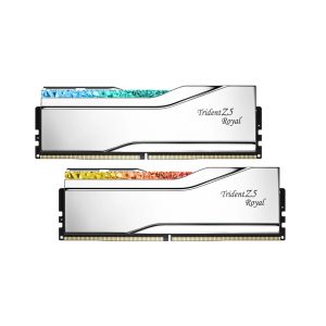 RAM Desktop Gskill Trident Z5 ROYAL RGB Sliver (F5-6400J3239F48GX2-TR5S) 96GB (2x48GB) DDR5 6400MHz