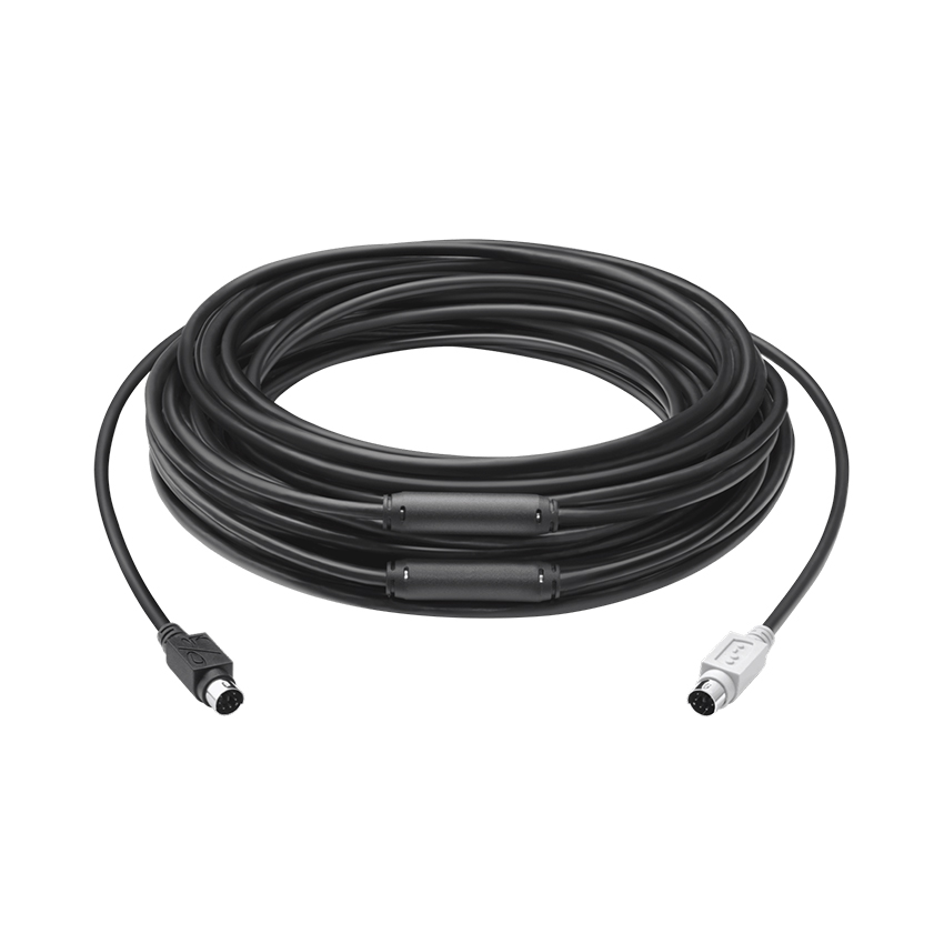 Cable kéo dài 15m cho micro Logitech Group (939-001490)
