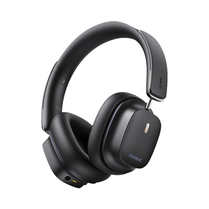 Tai nghe chụp tai bluetooth Baseus Bowie 30 Max (Màu Đen)