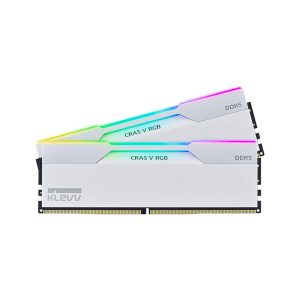 RAM Desktop Klevv Urbane V RGB White (KD5AGUA80-60A300M) 32GB (2x16GB) DDR5 6000MHz (AMD EXPO+Intel XMP 3.0)