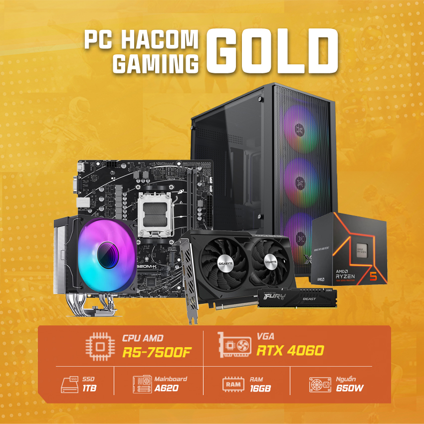 90291_hacom_gold_005_pro_intel_i5_12400f_vga_rtx_3050_limited HACOM GOLD 007 PRO ( Ryzen 7500F / VGA RTX 4060 )