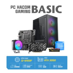 PC HACOM BASIC 002 (INTEL I3 12100F/RTX 3050)