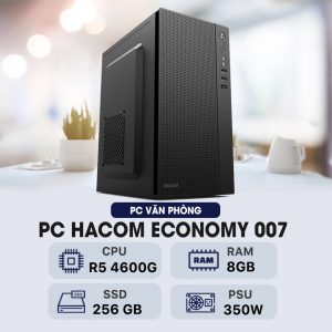 PC HACOM ECONOMY 007 ( Ryzen 4600G/ 8GB RAM/256 GB SSD )