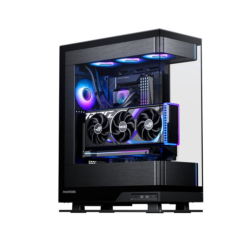 Case Phanteks Evolv X2 Tempered Glass, DRGB, Satin Black (ATX/Mid Tower)