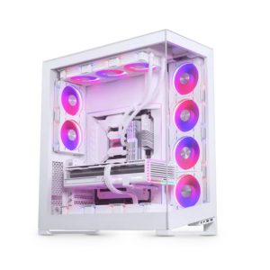Case Phanteks NV7, Tempered glass, DRGB, Matte White (ATX/Mid Tower)