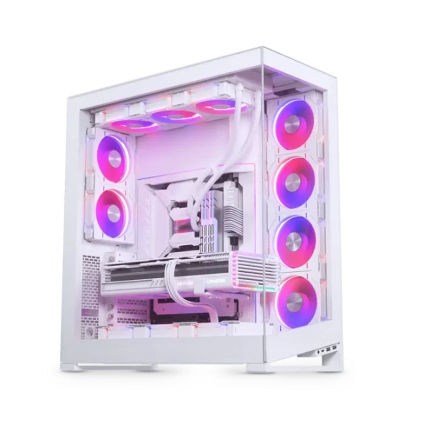 Case Phanteks NV7, Tempered glass, DRGB, Matte White (ATX/Mid Tower)