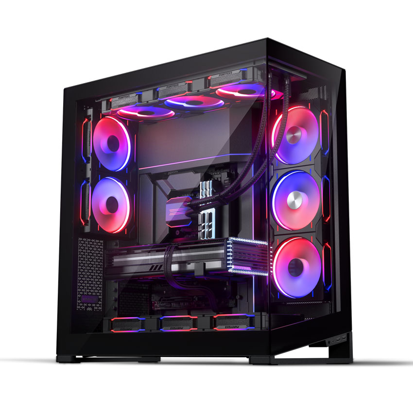Case Phanteks NV9 MKII, Tempered glass, DRGB, Satin Black (ATX/Mid Tower)