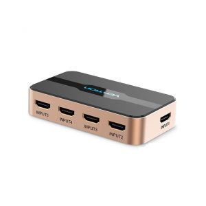 Bộ gộp HDMI 5 vào 1 ra Vention ACDG0 (có điều khiển)