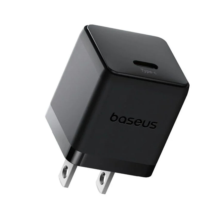 Sạc nhanh hiệu Baseus Palm 1C 20W US - Màu đen