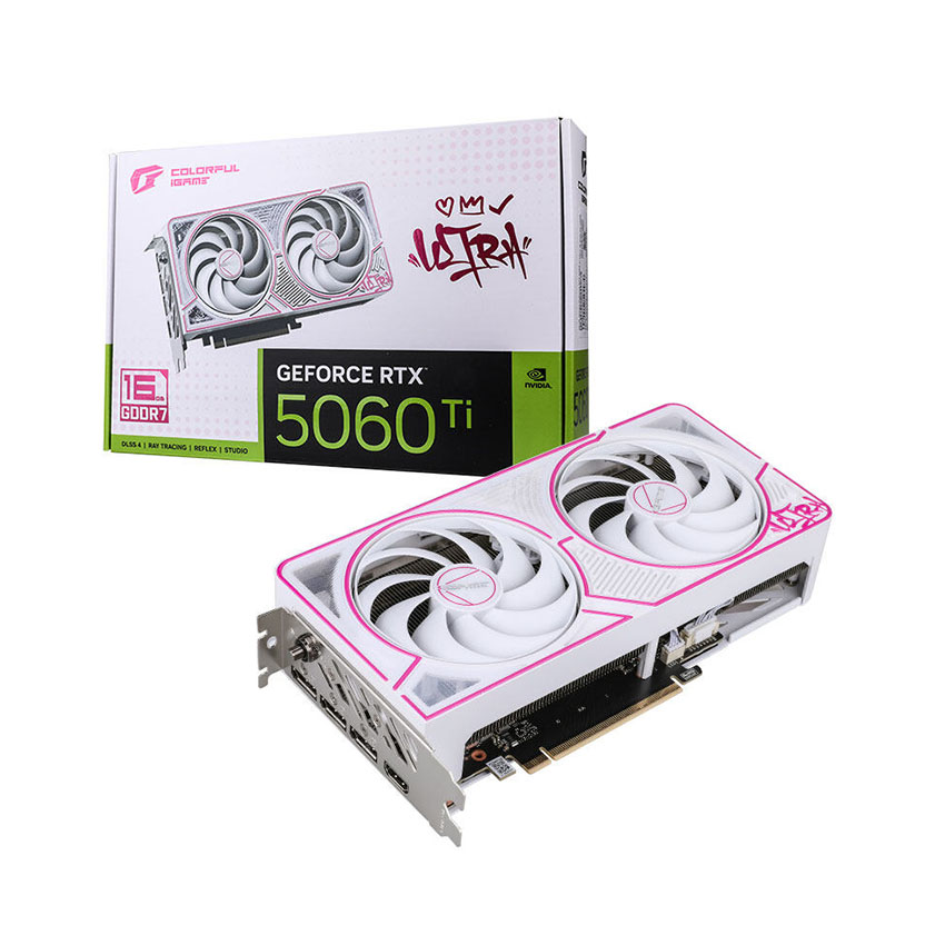 Card màn hình Colorful iGame RTX 5060 Ti Ultra W DUO OC 16GB-V