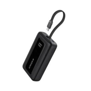 Sạc dự phòng Anker Zolo 1A1C 30W 10000mah (Built-In USB-C and Lightning) Đen (Black) B2B_A1680H11