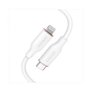 Cáp sạc Anker PowerLine III C-C 0.9m FLOW màu trắng (white) B2B_A8552H21