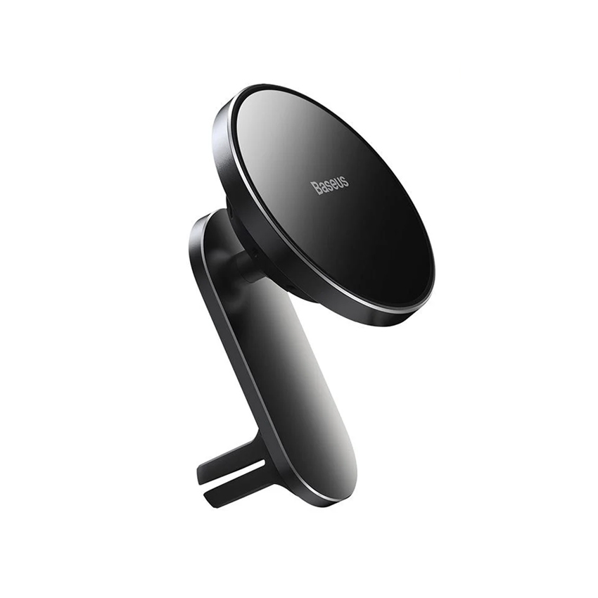 Đế giữ điện thoại kiêm sạc không dây trên xe hơi hiệu Baseus Big Energy - Màu đen