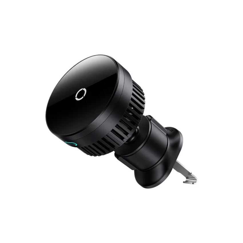 Đế giữ điện thoại kiêm sạc không dây từ tính trên xe hơi hiệu Baseus MagPro Series Air Vent Version 15W Qi2.0 - Màu đen