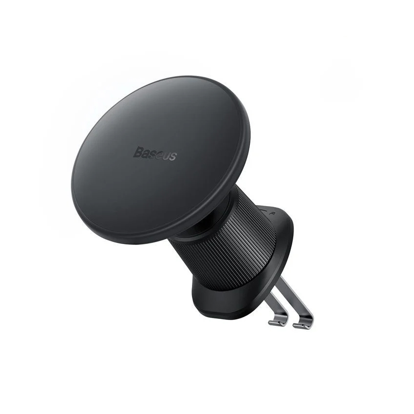 Đế giữ điện thoại kiêm sạc không dây từ tính trên xe hơi hiệu Baseus CW01 Air Vent Version 15W - Màu đen