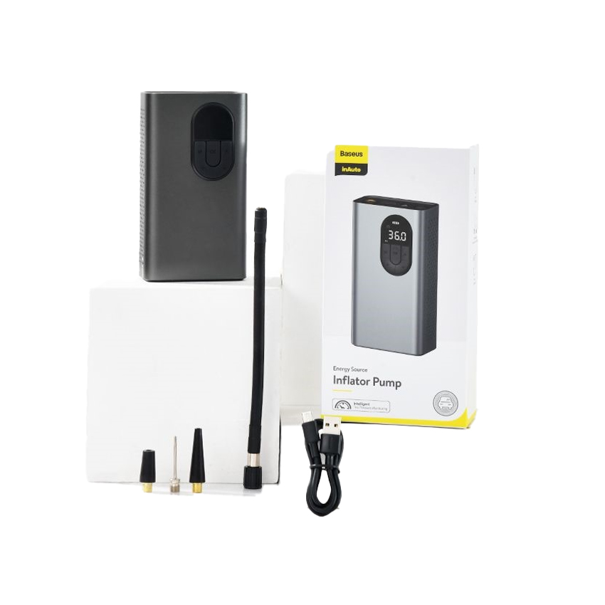 Thiết bị bơm lốp xe hơi hiệu Baseus Energy Source Tarnish