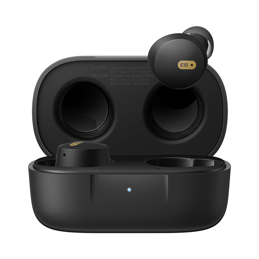 Tai nghe Bluetooth True Wireless Baseus Bowie E18 (Màu Đen)