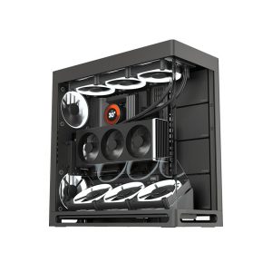 Vỏ case HAVN HS 420 VGPU Black (eATX/Màu đen)