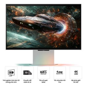 Màn hình Samsung Odyssey 3D G90XF LS27FG900XEXXV (27 inch/UHD/IPS/165Hz/1ms/loa)