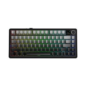 Bàn phím cơ gaming AULA F75 Max (3 Mode/ Xám Đen Gradient/ Reaper switch)