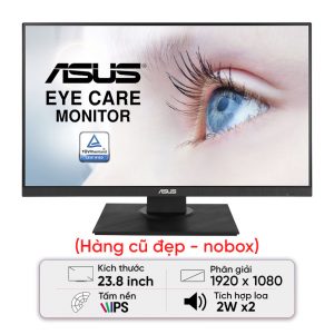 Màn hình Asus VA24DQLB (23.8 inch/FHD/IPS/75Hz/5ms/Loa) - Cũ đẹp (Tray, cáp HDMI, nguồn)
