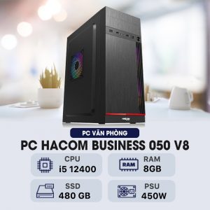 PC HACOM BUSINESS 050 V8 ( Intel i5 12400 / 8GB RAM / 480 GB SSD )