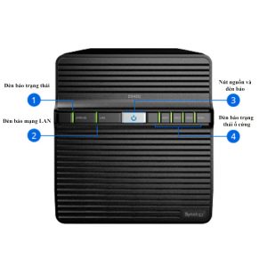 Thiết bị lưu trữ mạng Synology DS420J (Chưa có ổ cứng)
