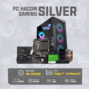 PC HACOM SILVER ( Ryzen 5600G/ Vega 7 )